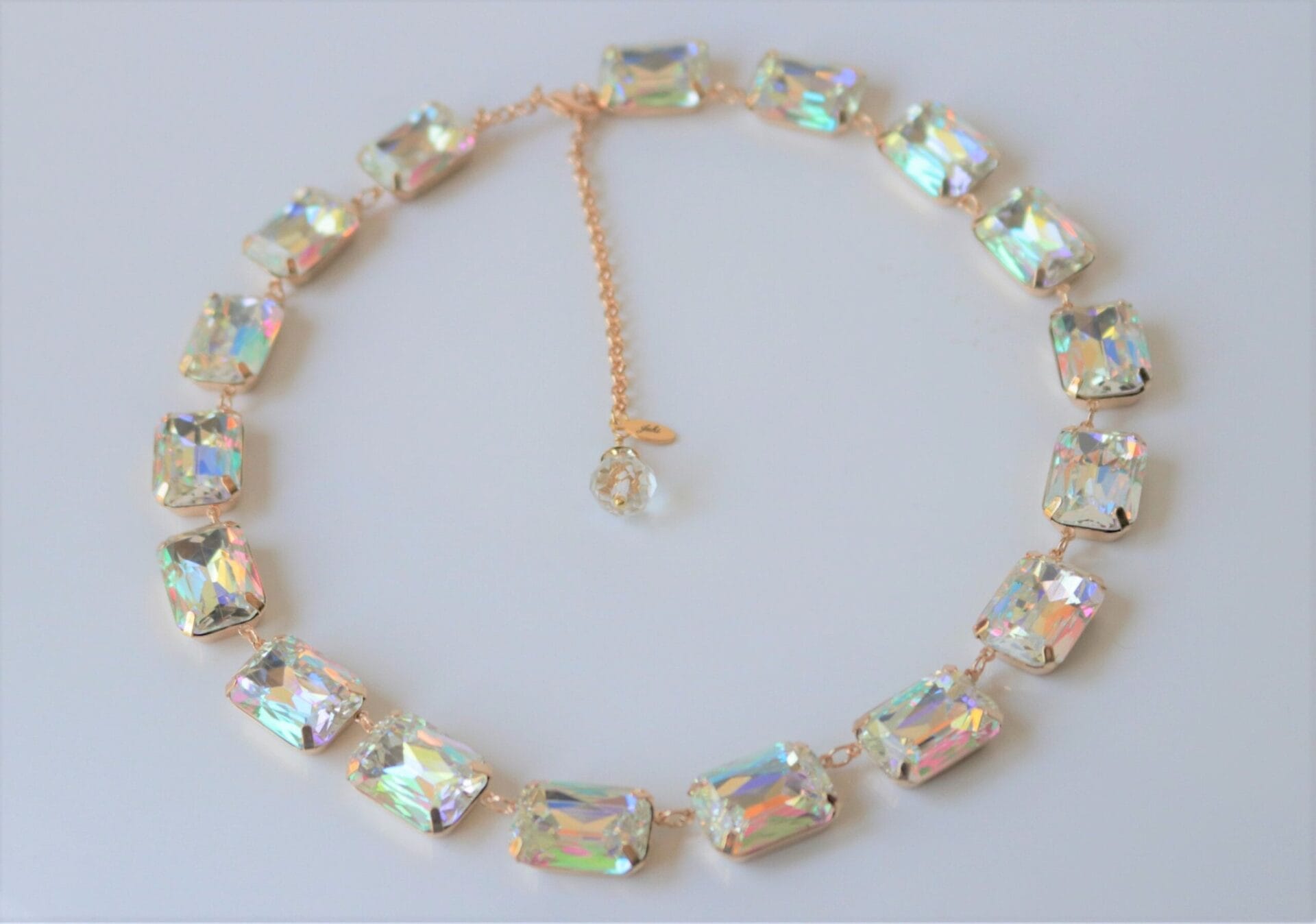 Aurora Borealis Necklace AB in Anna Wintour style - Image 3