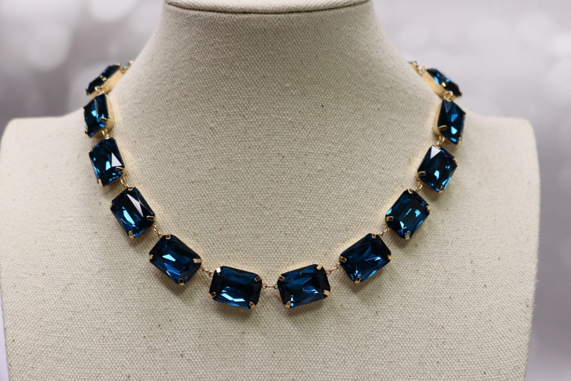 Teal Blue Necklace