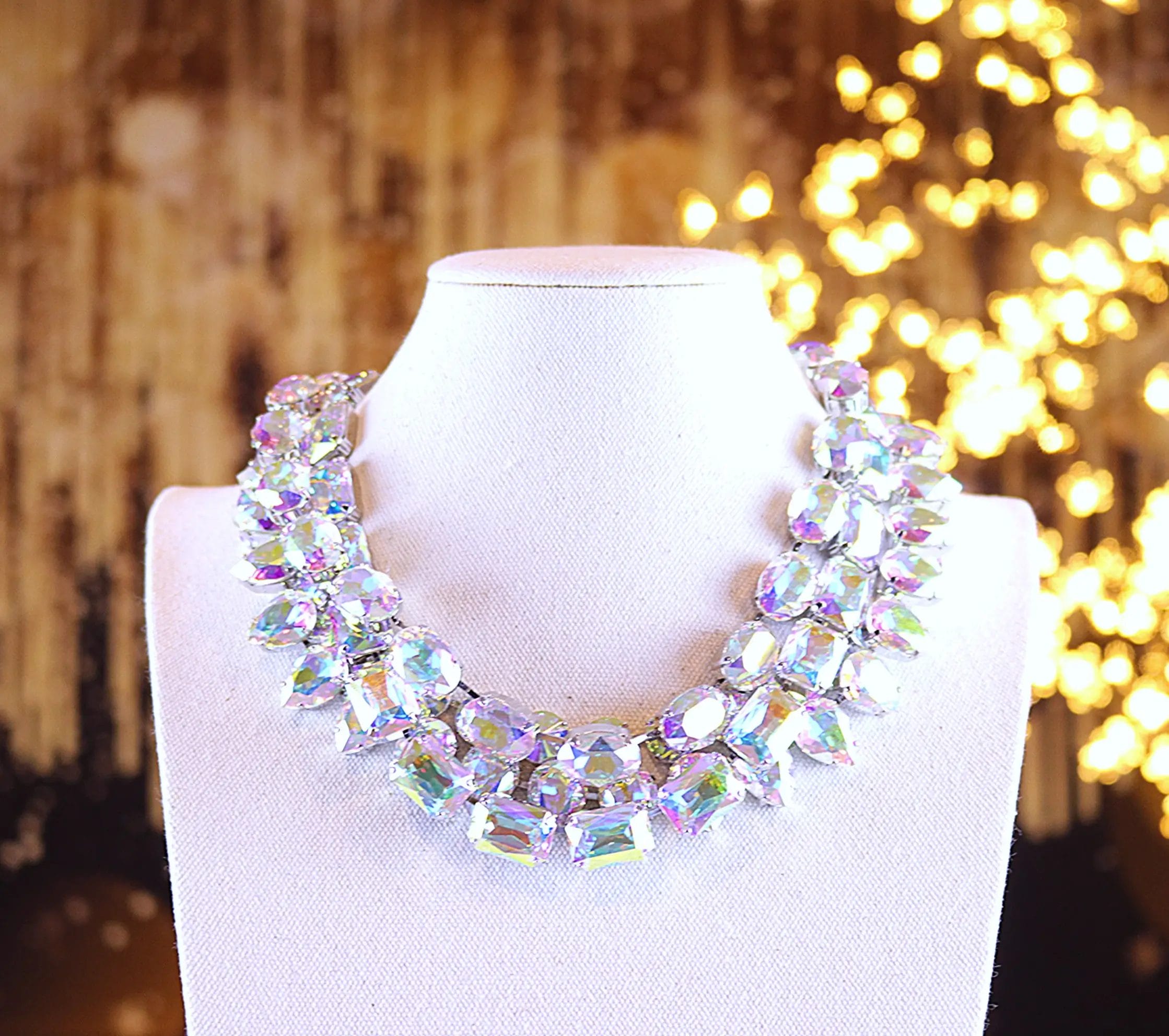 Aurora Borealis AB Necklaces Set of 4