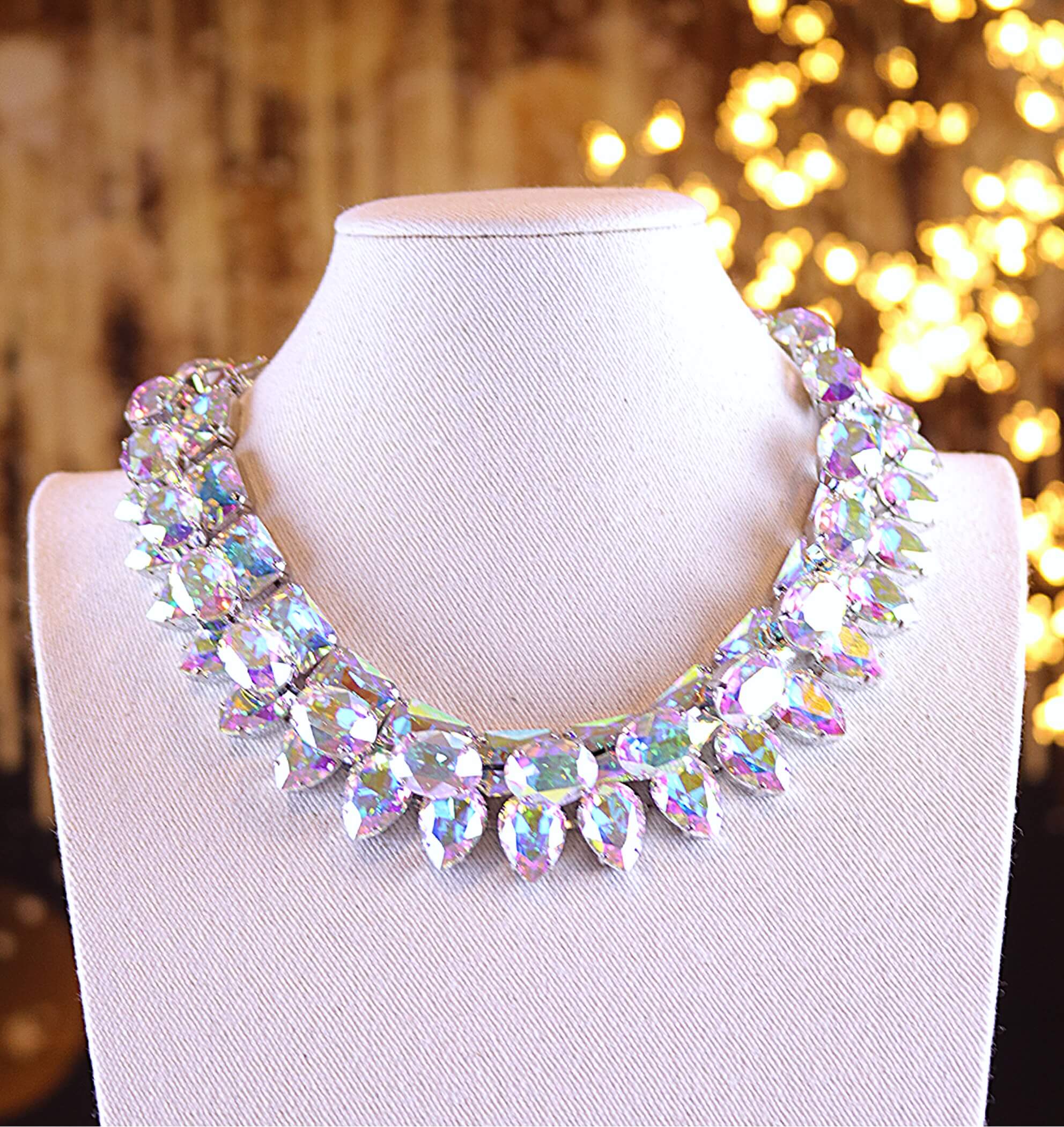 Aurora Borealis AB Necklaces Set of 2