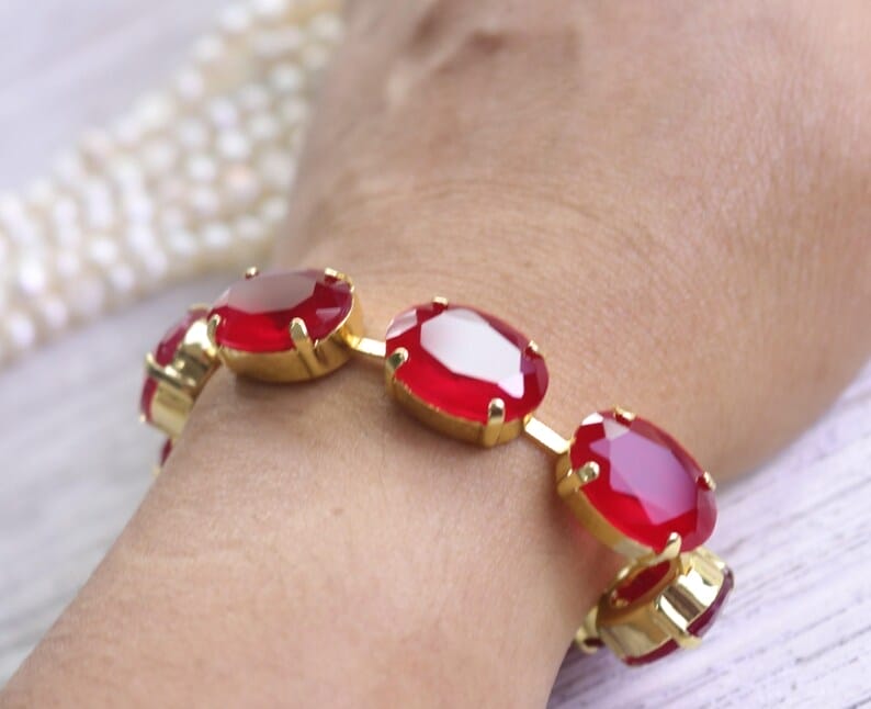 Red Ruby Bracelet